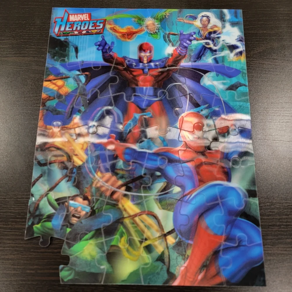 Marvel Heroes Super 3D 47pc Jigsaw Puzzle